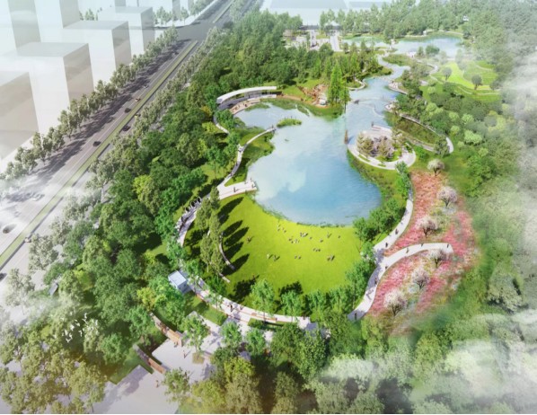 衢州智慧新城生态分布式再生水厂项目（一期）--湿地工程